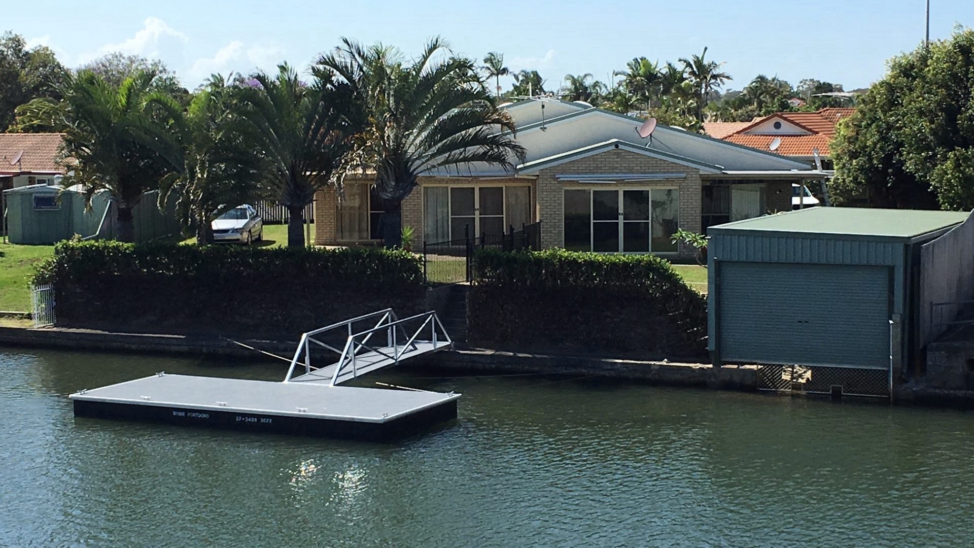 Private Canal Duplex With Pontoon 2/89 Oleander Drive Bongaree QLD